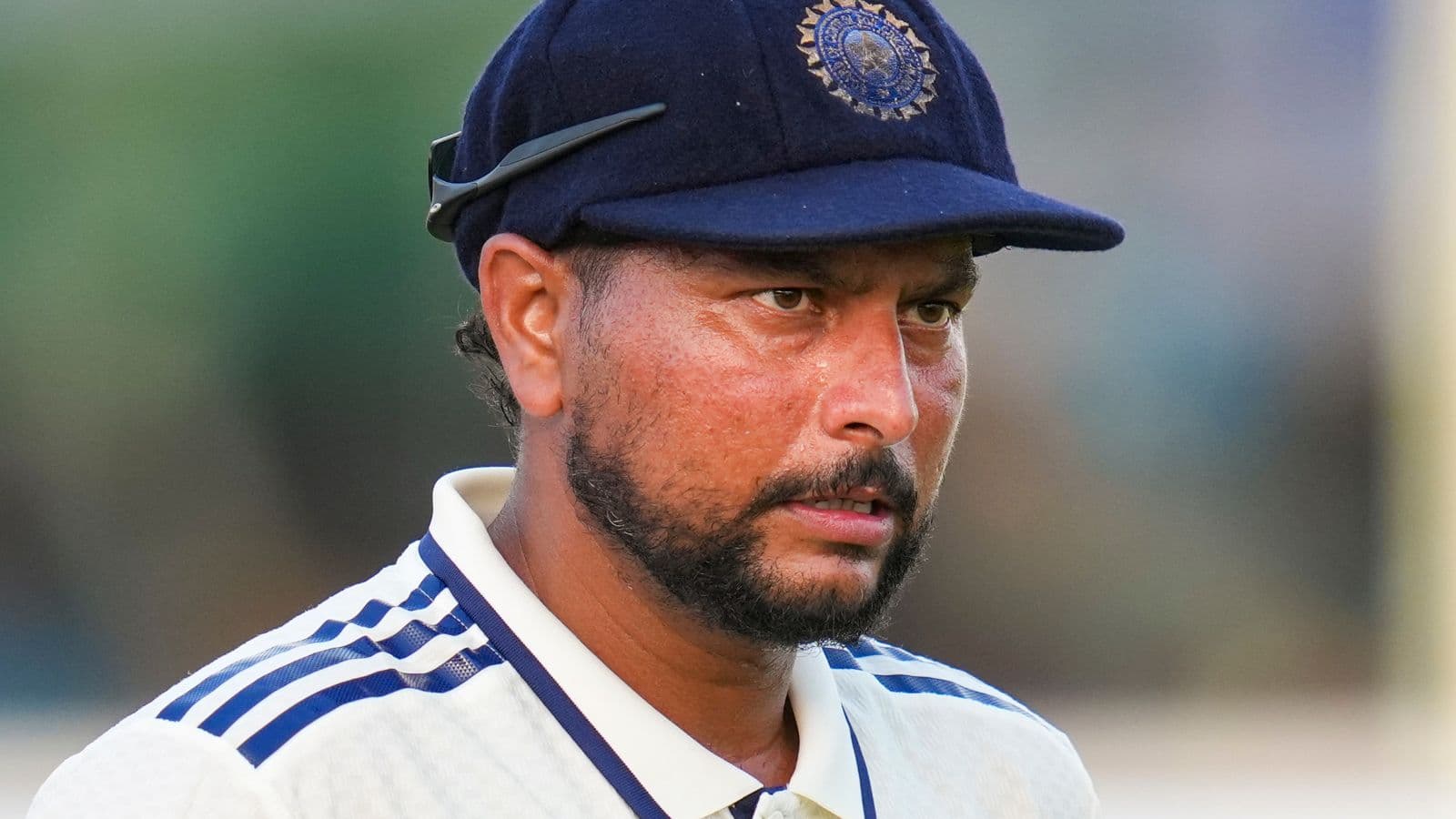 Saransh Jain vs Kuldeep Yadav India 2nd Test Colombo