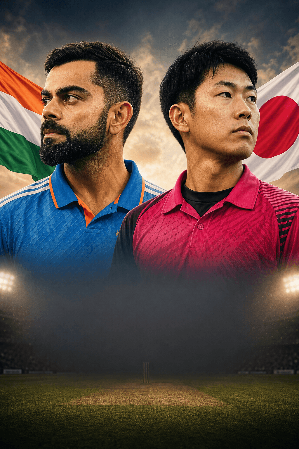 INDIA vs JAPAN in cricket! Japan officially names squad for historic first-ever T20I against World Champions