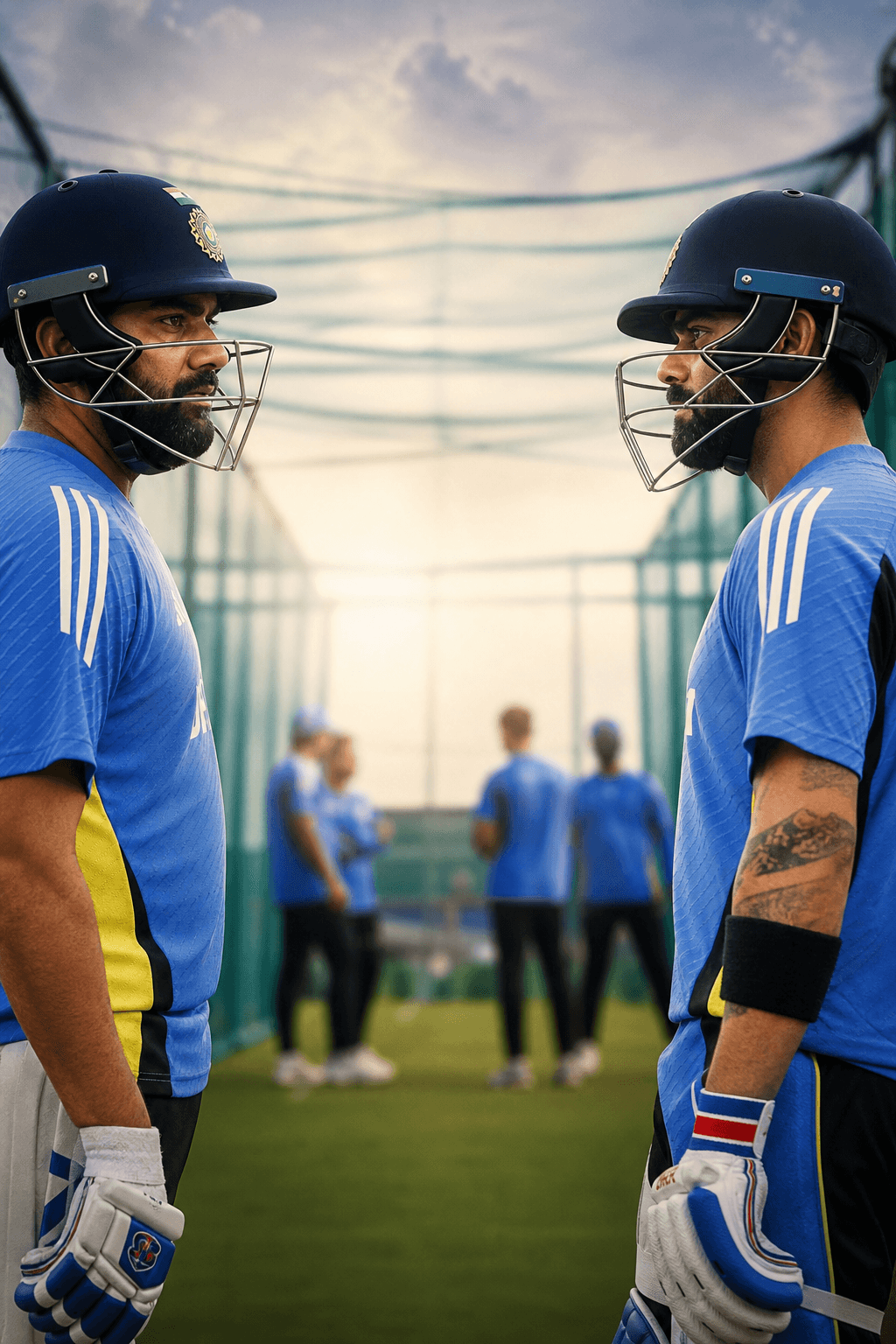 Rohit Sharma & Virat Kohli Reunite in India Nets — 2027 World Cup Journey Restarts Against West Indies! 🇮🇳🔥