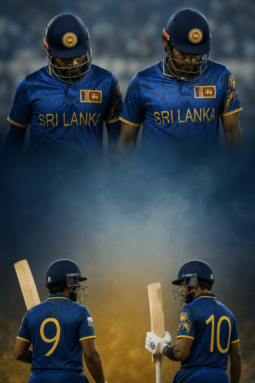 Sri Lanka’s No. 9 and No. 10 batters faced MORE balls than their openers across the entire India series