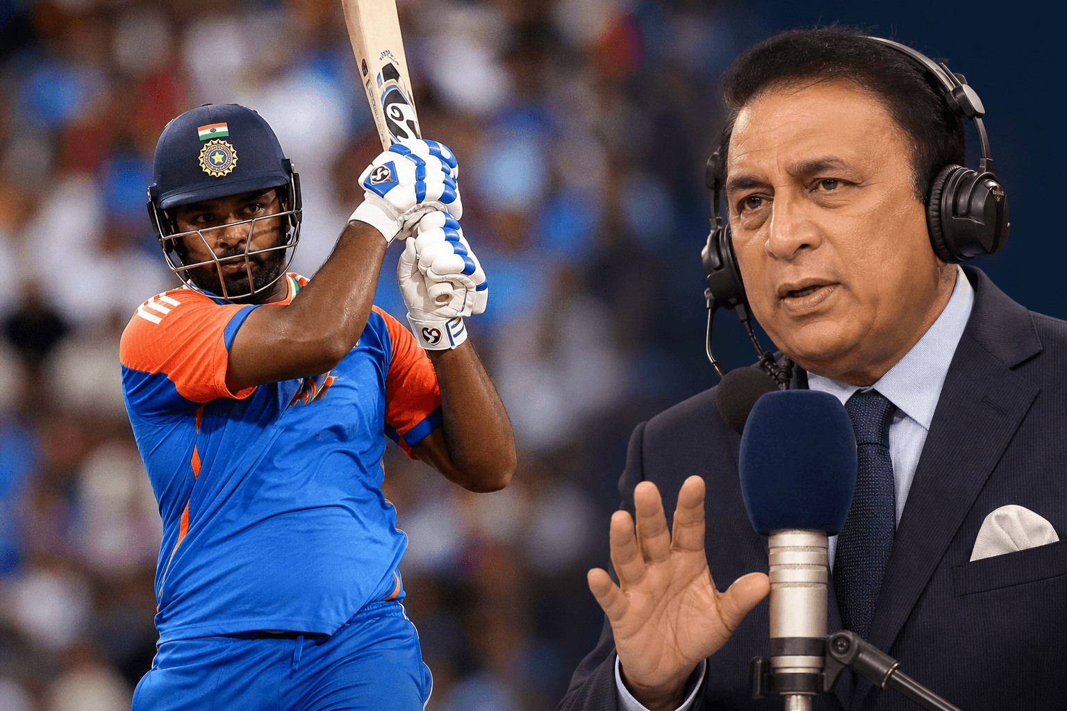Gavaskar Backs Sanju Samson’s Batting Approach for India