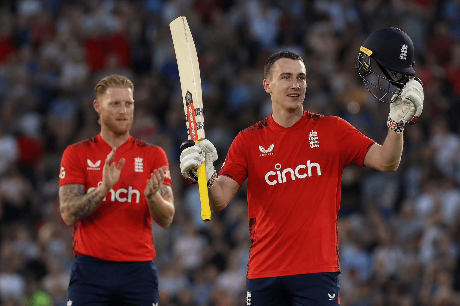 Ben Stokes hails Harry Brook after unbeaten 114